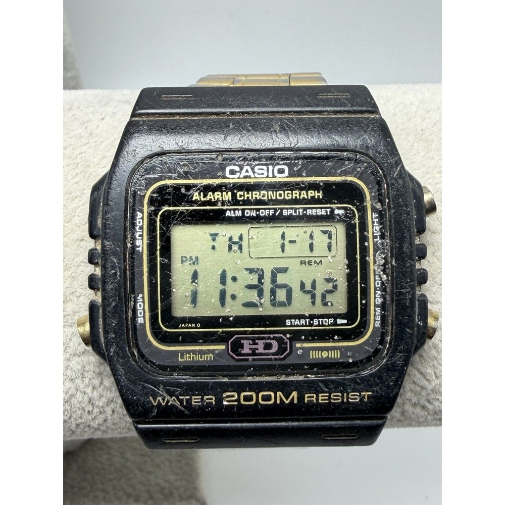 Casio DW-270 New Battery Mens Watch 38MM 8" Vintage Mod 890